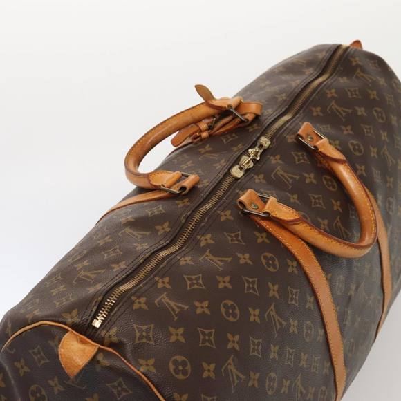 LOUIS VUITTON Monogram Keepall 60 Boston Bag M41422 LV Auth yk14154 - Picture 6 of 16